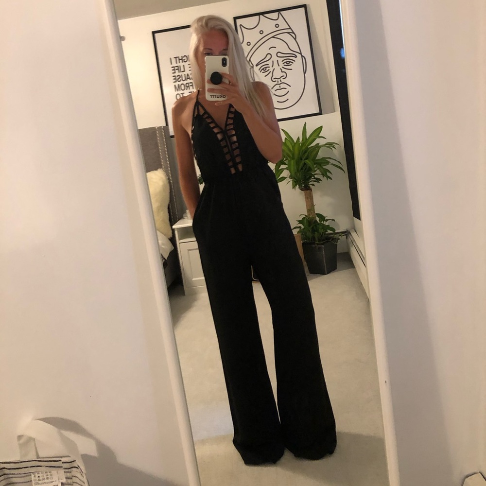 Tobi Black jumpsuit/romper
